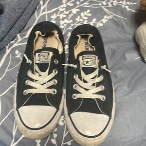 Black Slip on Converse